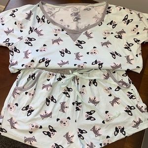 Shorts and T-shirt PJ set